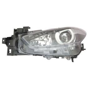 ALKAR 2749652 Phare avant MAZDA 3 3/5 portes (BM, BN) 1.5 100 CV Essence
