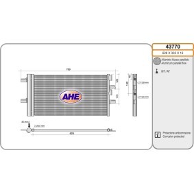 Acquista Condensatore climatizzatore da AHE 43770 a buon mercato per soli 239,34&nbsp;&euro;
