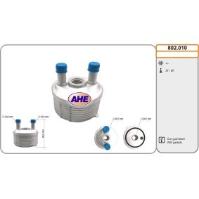 AHE 802.010 Oljekylare VW Passat Sedan (3C2) 2.0 150 hk Bensinmotor