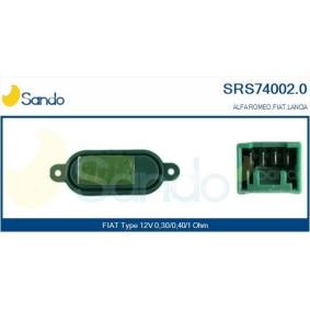 SANDO SRS74002.0 Gebläsemotor ALFA ROMEO 145 (930) 1.4 90 PS Otto