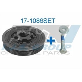 Riemenscheibensatz, Kurbelwelle 17-1086SET für FORD