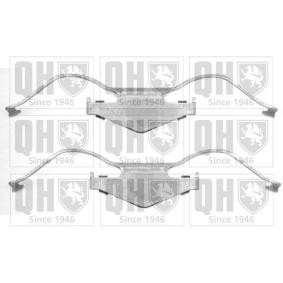 QUINTON HAZELL BFK923 Kit d'accessoires, plaquette de frein à disque SAAB 9-3 Break (YS3F) 2.8 230 CV Essence