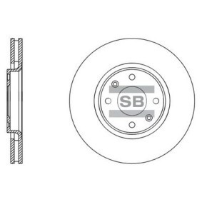 Hi-Q SD5003 Bromsskivor PEUGEOT 207 SW (WK_) 1.6 110 hk Bensinmotor