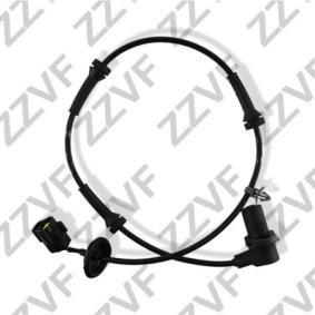 ZZVF WEKR0353 Capteur ABS CHEVROLET Aveo / Kalos 3/5 portes (T250, T255) 1.2 72 CV Essence