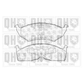Achetez des Plaquettes de frein QUINTON HAZELL BP1031 à prix pour 52,78&nbsp;&euro;