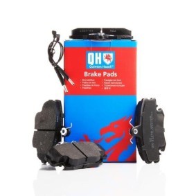 QUINTON HAZELL BP750 Bromsbelägg DACIA SANDERO 1.5 65 hk Diesel