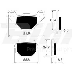 Acquista Kit pastiglie freni da VICMA P10741 a buon mercato per soli 85,85&nbsp;&euro;