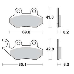 Acquista Kit pastiglie freni da VICMA P10746 a buon mercato per soli 85,85&nbsp;&euro;