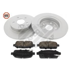 MAPCO 47854HPS Kit de travões CHEVROLET