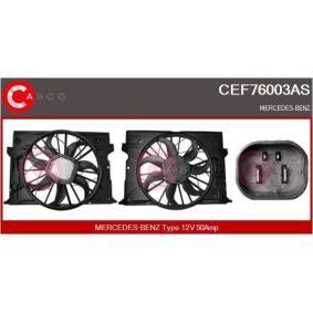 CASCO CEF76003AS Elektromotor, Kühlerlüfter MERCEDES-BENZ