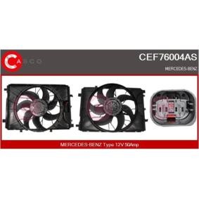 CASCO CEF76004AS Elektromotor, Kühlerlüfter MERCEDES-BENZ GLA