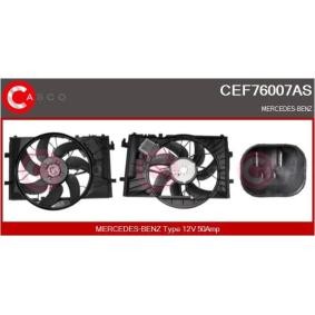 CASCO CEF76007AS Elektromotor, Kühlerlüfter MERCEDES-BENZ
