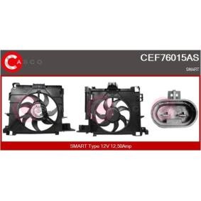CASCO CEF76015AS Kjølevifte SMART FORTWO Cabrio (451) 0.8 45 hk Diesel