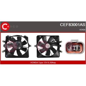 CASCO CEF83001AS Moteur électrique, ventilateur pour radiateurs HONDA