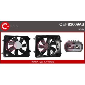 CASCO CEF83009AS Moteur électrique, ventilateur pour radiateurs HONDA
