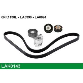 LUCAS LAK0143 Keilrippenriemensatz RENAULT Clio 4 Grandtour (KH_) 1.5 75 PS Diesel
