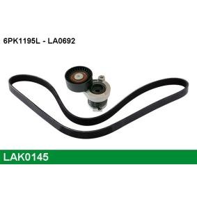 LUCAS LAK0145 Keilrippenriemensatz RENAULT Clio 4 Grandtour (KH_) 1.5 75 PS Diesel