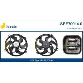 SANDO SEF70014.0 Elektromotor, Kühlerlüfter CITROËN XSARA Break (N2)