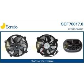 SANDO SEF70017.0 Elektromotor, Kühlerlüfter CITROËN XSARA Break (N2)