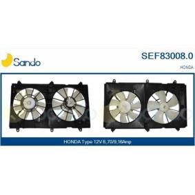 SANDO SEF83008.0 Moteur électrique, ventilateur pour radiateurs HONDA