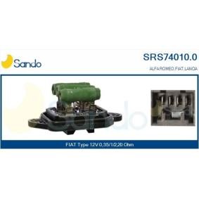 SANDO SRS74010.0 Gebläsemotor ALFA ROMEO 145 (930) 1.4 90 PS Otto