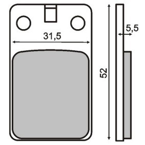 Acquista Kit pastiglie freni da RMS 22 510 0030 a buon mercato per soli 9,97&nbsp;&euro;