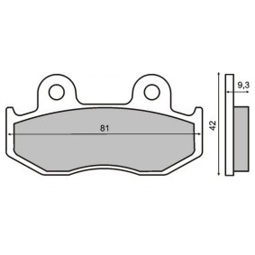 Acquista Kit pastiglie freni da RMS 22 510 0270 a buon mercato per soli 13,14&nbsp;&euro;