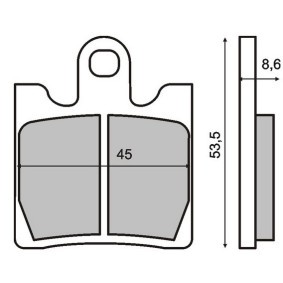 Acquista Kit pastiglie freni da RMS 22 510 0380 a buon mercato per soli 13,10&nbsp;&euro;