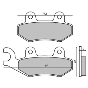 Acquista Kit pastiglie freni da RMS 22 510 0580 a buon mercato per soli 13,73&nbsp;&euro;