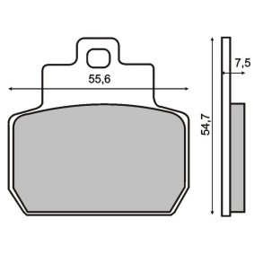 Acquista Kit pastiglie freni da RMS 22 510 0780 a buon mercato per soli 9,95&nbsp;&euro;