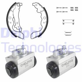 Comprar Kit frenos, disco de tambor de DELPHI KP1140 a bajo precio de 89,58&nbsp;&euro;
