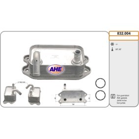 AHE 832.004 Ölkühler VOLVO S80 I (184) 2.4 140 PS Otto