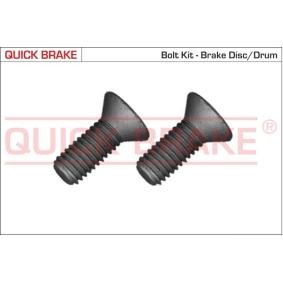 QUICK BRAKE 11676K Parafuso, disco de travão NISSAN
