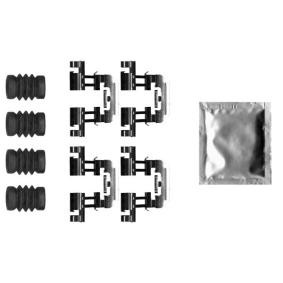 TEXTAR 82542100 Kit d'accessoires, plaquette de frein à disque MAZDA 3 3/5 portes (BM, BN) 1.5 100 CV Essence