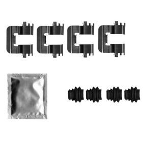 TEXTAR 82550100 Kit d'accessoires, plaquette de frein à disque HYUNDAI SONATA V (NF) 2.0 144 CV Essence