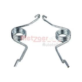 SKODA Handbremsbeläge METZGER 113-0527