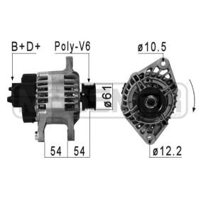 ERA 210884A Alternador FIAT STILO (192) 1.8 133 cv Otto