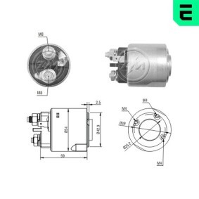 ERA ZM4495 Magnetafbryder starter RENAULT