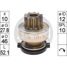 ERA ZN1908 Meccanismo unidirezionale, motorino d'avviamento OPEL ADAM