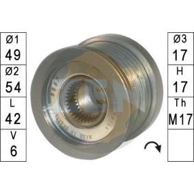 ERA ZN5587 Frihjulskoppling PEUGEOT 207 SW (WK_) 1.6 120 hk Bensinmotor