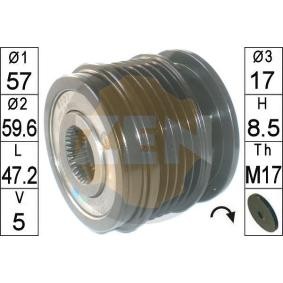 ERA ZN6007 Poulie d'alternateur SAAB 9-3 Break (YS3F) 2.0 150 CV Essence