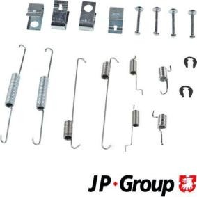 JP GROUP 4763952310 Kit de accesorios, pastillas de frenos SUZUKI LIANA Fastback 1.6 103 cv Motor otto