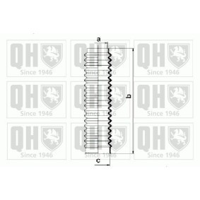 Achetez des Jeu de joint-soufflet, direction QUINTON HAZELL QG1338 à prix pour 32,16&nbsp;&euro;