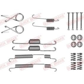 QUICK BRAKE 105-0022 Kit d'accessoires, plaquette de frein à disque HYUNDAI SONATA 4 (EF) 2.5 160 CV Essence