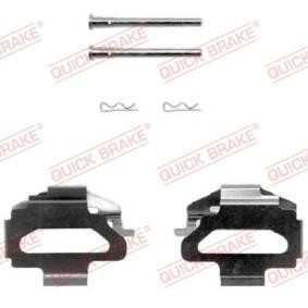 QUICK BRAKE 109-1141 Kit accessori, pastiglia freno FORD Escort '91 Express (AVF)