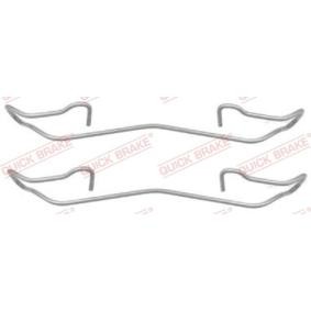 QUICK BRAKE 109-1187 Kit accessori, pastiglia freno FORD MONDEO 2 (BAP)
