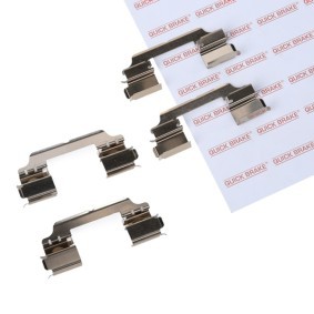 QUICK BRAKE 109-1716 Kit de acessórios, pastilhas de travão MERCEDES-BENZ SLC