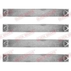 QUICK BRAKE 109-1857 Kit de acessórios, pastilhas de travão JEEP GRAND CHEROKEE