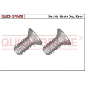 QUICK BRAKE 11671K Tornillo del disco de freno CITROËN