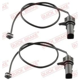Compre Contacto avisador, desgaste da pastilha de travão da QUICK BRAKE WS 0243 A a um preço baixo por 4,96&nbsp;&euro;